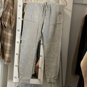 Stripped boat pants